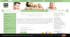 Desktop Screenshot of hm-cosmetic.com