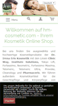 Mobile Screenshot of hm-cosmetic.com